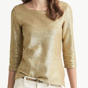 💖Banana Republic Gold Metallic Sweater💖